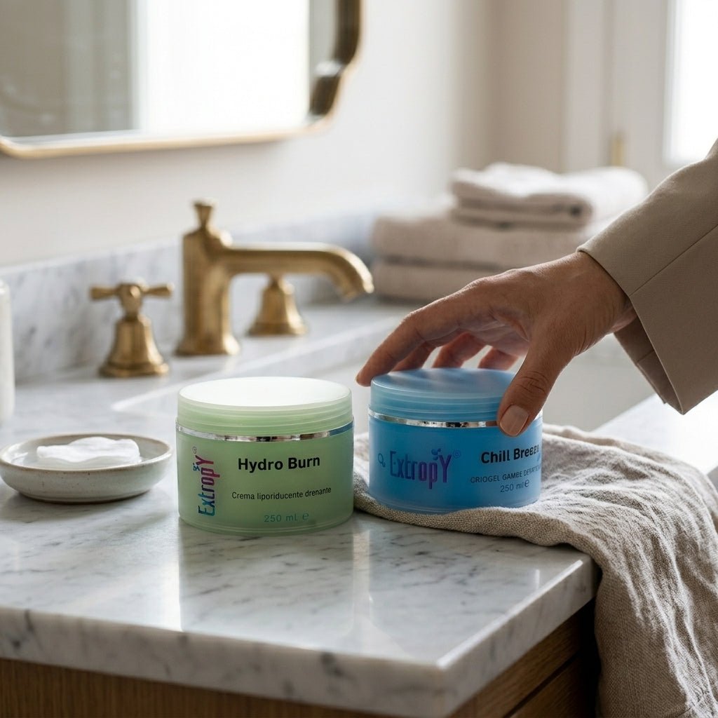 Duo Corpo: Crema Drenante e Crio Gel - OPHIRALUX
