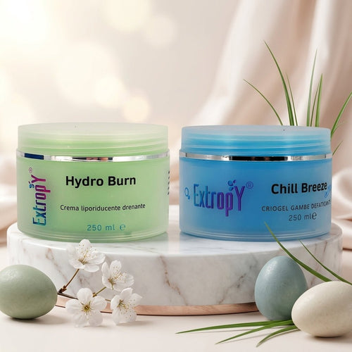 Duo Corpo: Crema Drenante e Crio Gel - OPHIRALUX
