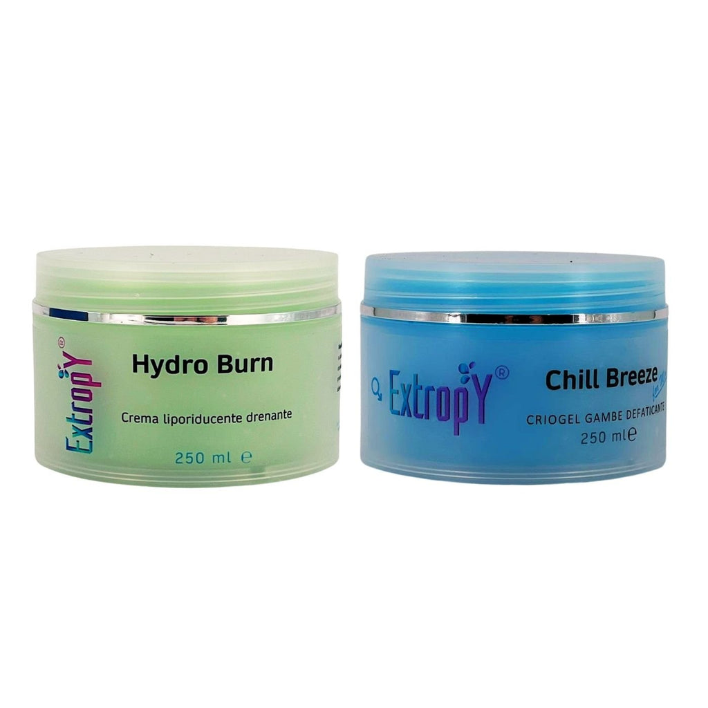 Duo Corpo HydroChill: Crema Drenante e Crio Gel - OPHIRALUX
