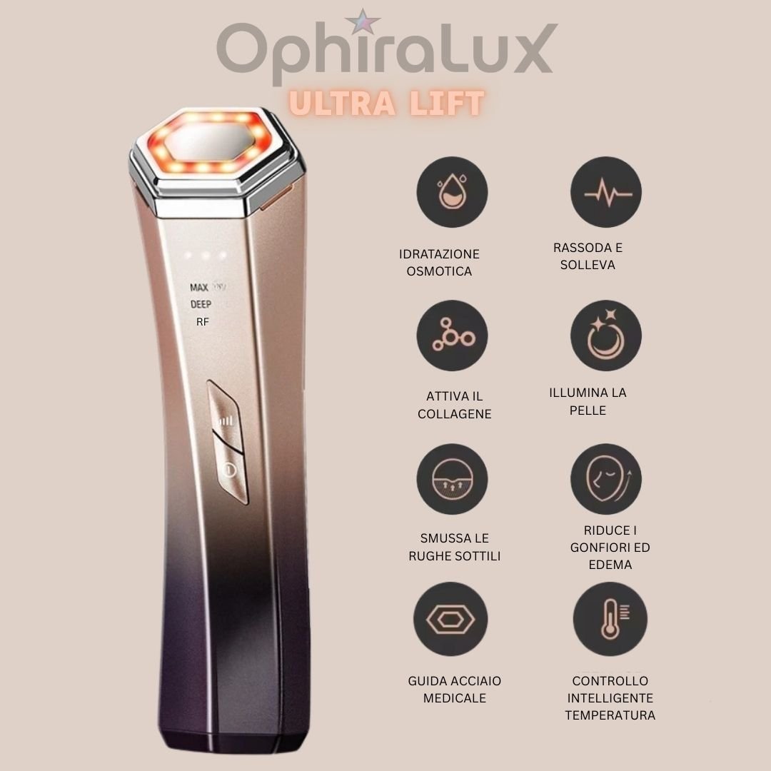 Massaggiatore Viso Levigante - OPHIRALUX